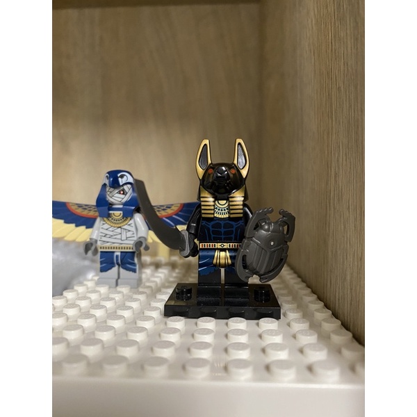 LEGO 7327 胡狼神 埃及法老王金字塔 含雙武器