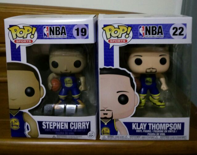 正版合售 funko pop NBA curry 勇士隊 浪花兄弟 柯瑞 湯普森