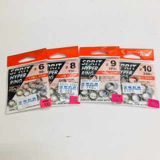 =佳樂釣具=NISSIN SPRIT HYPER RING 路亞環 #4/#5/#6/#7/#8/#9/#10