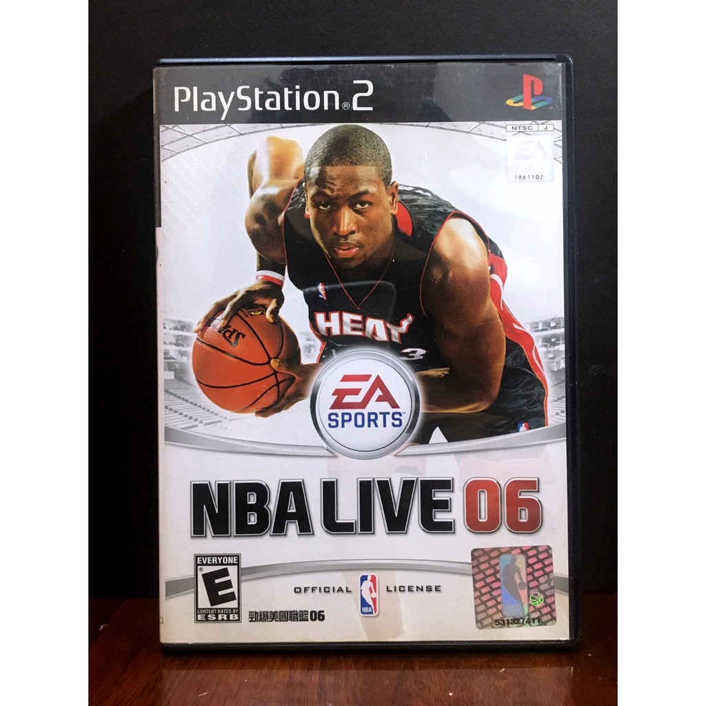 PS2 勁爆美國職籃 06 NBA LIVE 06（日版）｜遊戲光碟