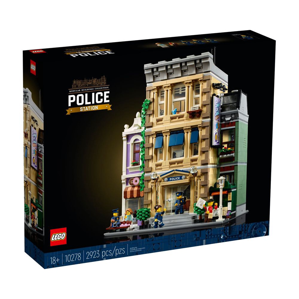【積木樂園】樂高 LEGO 10278 街景系列 Police Station 警察局