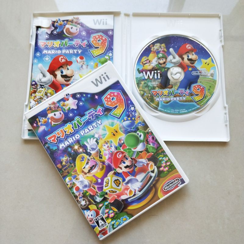 任天堂 Wii 日版  瑪利歐派對9 Super Mario Party