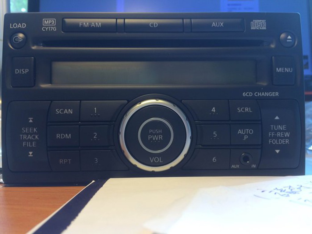 Clarion 6片cd入載換片匣標準2din Cd Mp3 Aux In 主機 蝦皮商城 Line購物