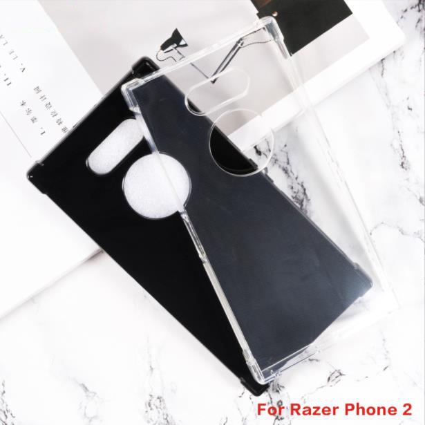 Razer Phone 2 凝膠矽膠手機保護後殼保護套的軟 TPU 手機殼