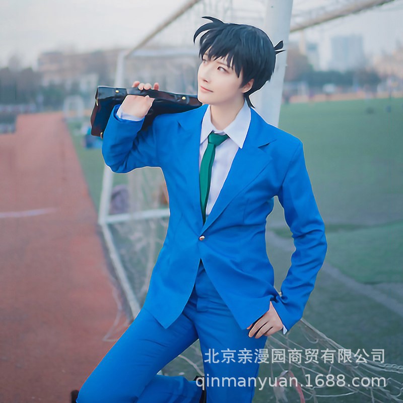 親漫園 名偵探柯南毛利蘭小蘭工藤新一cos服漫展cosplay服裝男 蝦皮購物