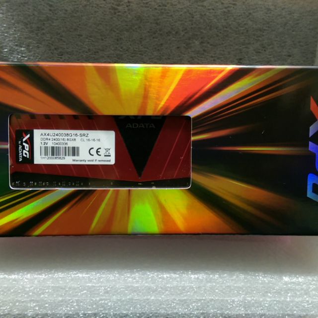 DDR4 8G 2400 含散熱片 全新 威剛 終保