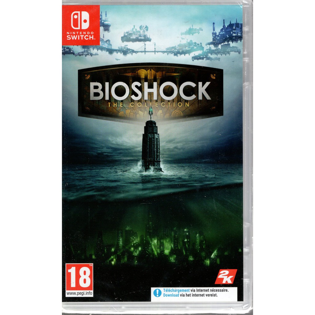 Switch遊戲 NS 生化奇兵合集 BioShock: The Collection 簡中文版【魔力電玩】
