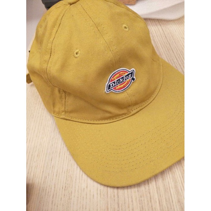 全新Dickies 黃色棒球帽（小學生帽版型）余文樂熱愛版型