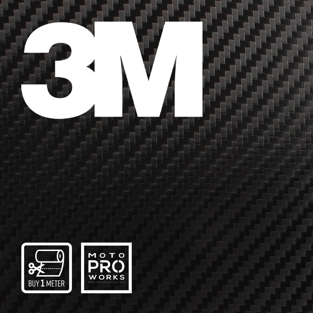 3M 2080 CFS12 Carbon Fiber Black黑碳纖維車貼膠膜  152CM X 1M