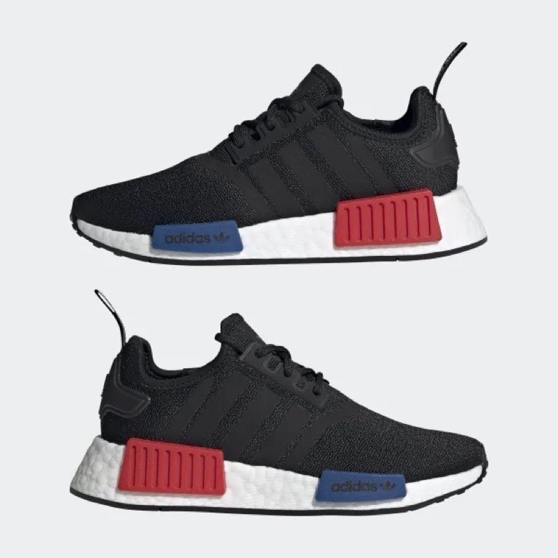 🔥卡拉國內外代購🔥預購 Adidas NMD H02320 黑色白底 藍紅塊