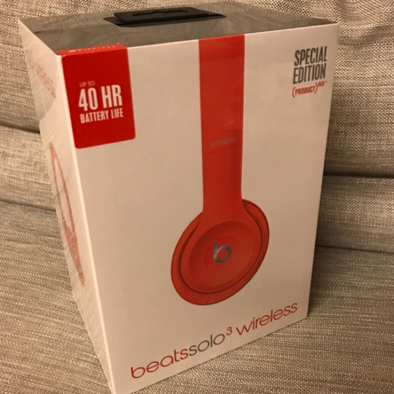 Beats Solo3 Wireless Red