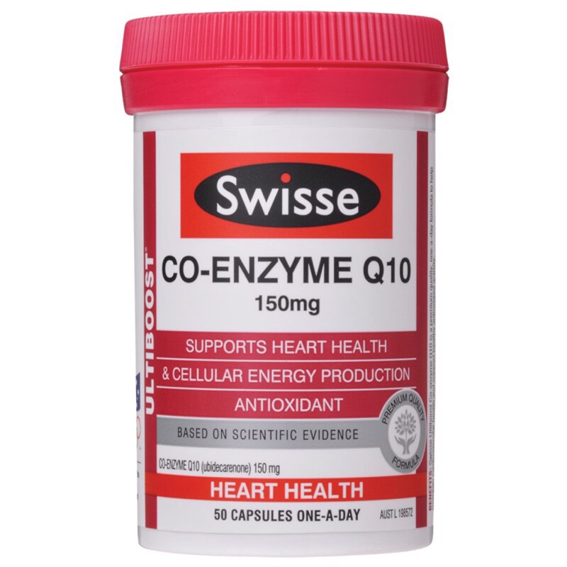 澳洲 Swisse Co-Enzyme Q10 輔酵素CoＱ10