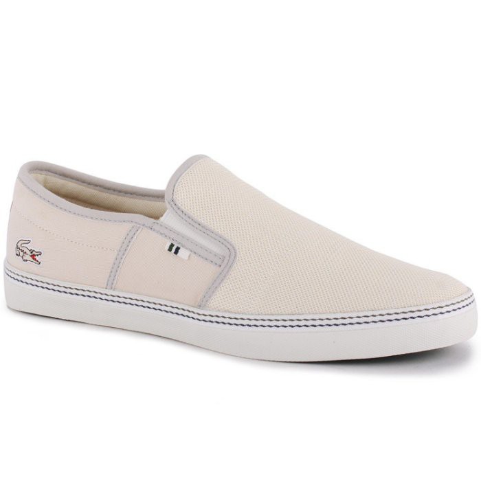 lacoste gazon white