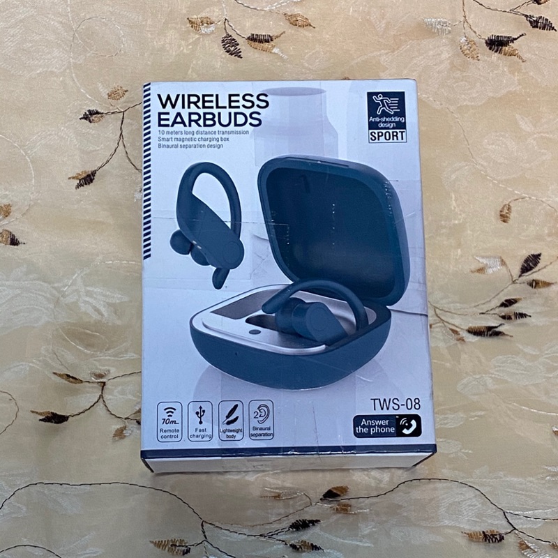 全新 Wireless earbuds 運動藍芽耳機 TWS-08