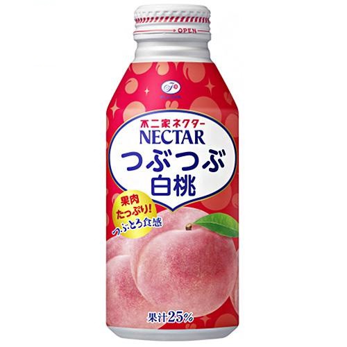 【有間店】日本 不二家Fujiya NECTAR 白桃果肉果汁 380ml