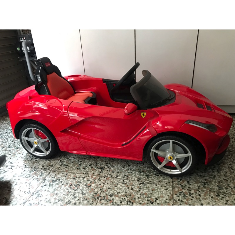 （已預定）法拉利 九成新 Ferrari 馬王 LaFerrari 兒童電動車 電池為台製電池