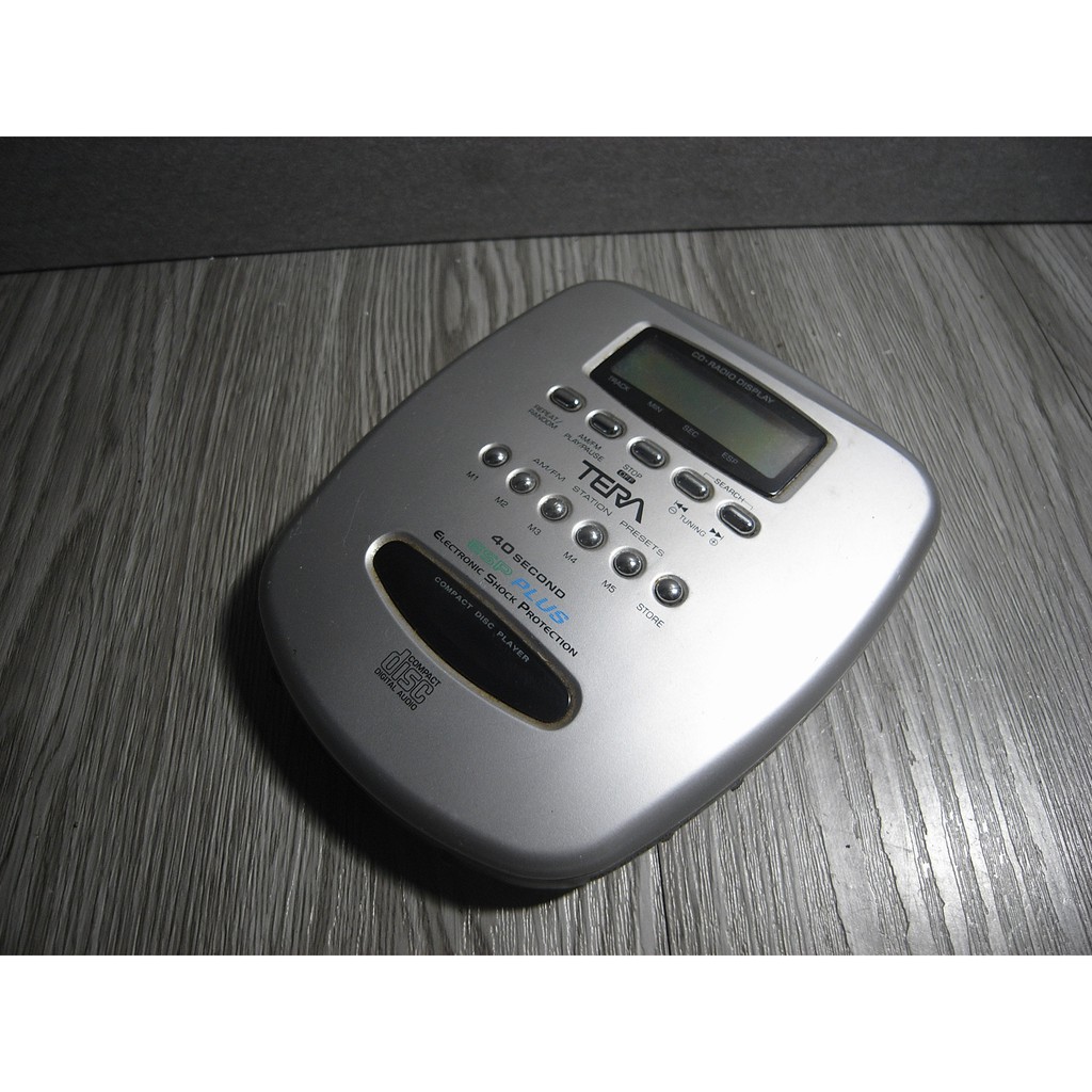 二手- 故障 故障 TERA E-391R CD隨身聽 零件機 CD 隨身聽 零件機