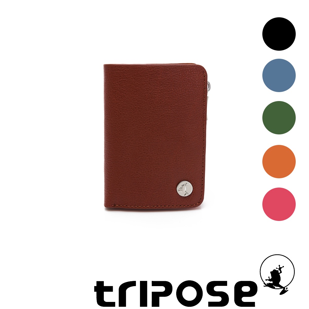 【tripose】MIN對開簡式短夾(多色任選)