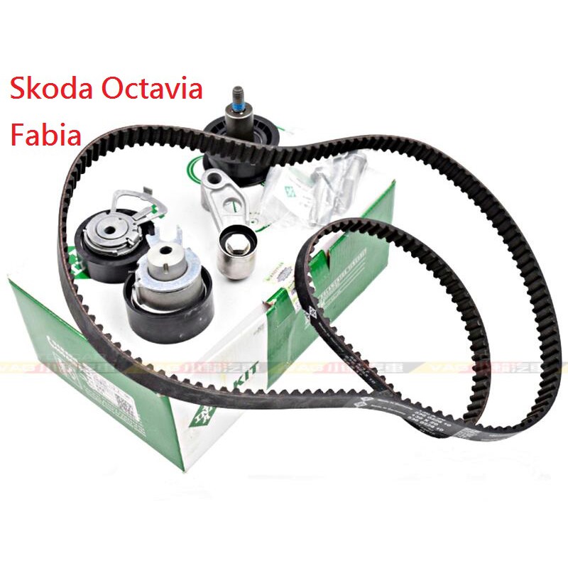 (VAG小賴汽車)Skoda Octavia Fabia 1.4 正時皮帶 組 時規 舵輪 全新
