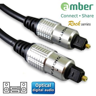 amber S/PDIF Optical Digital Audio(光纖數位音訊線), Toslink-【1M/2M】
