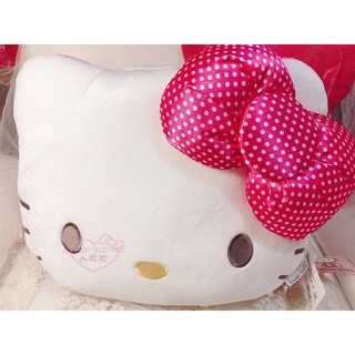 ♥小公主日本精品♥ hello kitty 凱蒂貓粉色造型立體蝴蝶枕頭 抱枕 腰靠枕 萬用枕 12337802