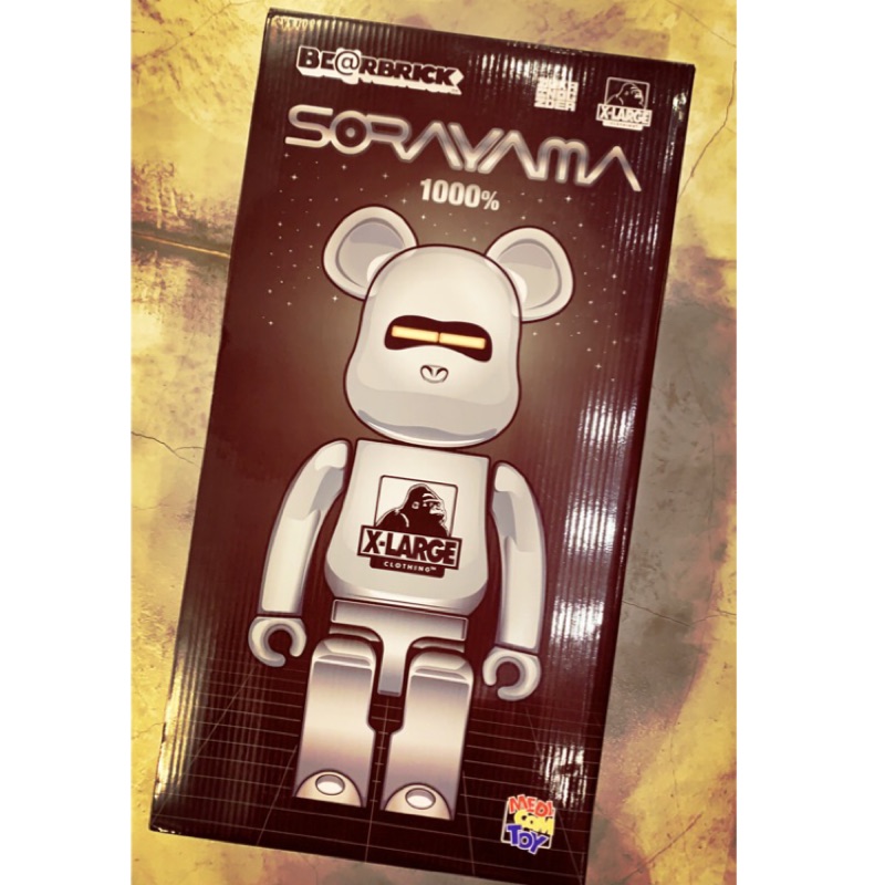 BE@RBRICK x 2018 空山基 Sorayama x X-LARGE 1000%