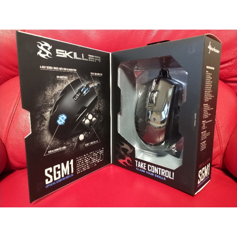 旋剛 Skiller系列 電競級滑鼠SGM1/耳麥SGH1 組合出售