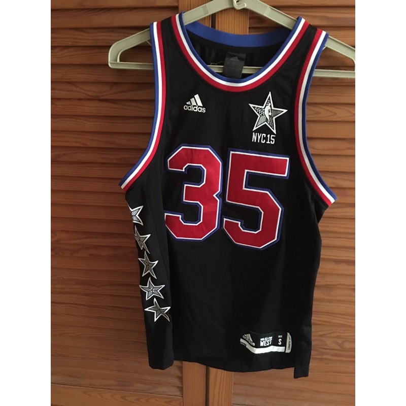 二手 adidas 愛迪達 NBA全明星賽 kevin Durant 籃球球衣 尺寸S