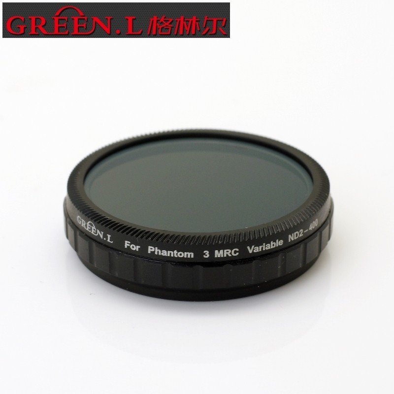 我愛買GREEN.L格林爾DJI大疆Phantom 3可調式VND濾鏡ND2-400精靈ND減光鏡ND2-ND400濾鏡