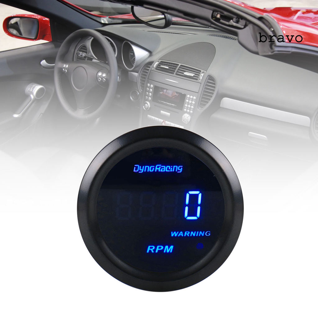 Bv 轉速表0 9000rpm 12v Abs 賽車儀表汽車速度計 用於12v 4 6 8 氣缸汽油車 蝦皮購物