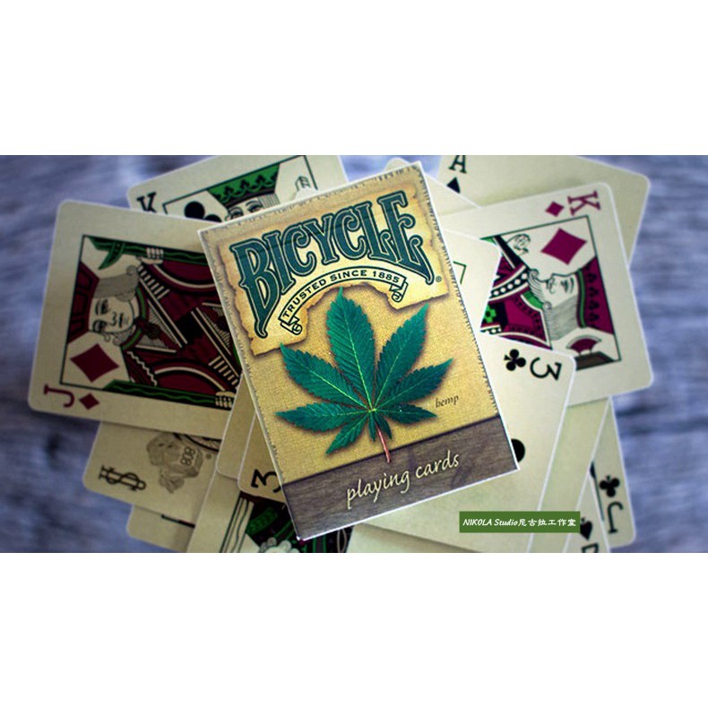 台灣出貨大麻葉收藏撲克牌美國撲克牌大麻裝飾擺設美國進口高品質收藏品特別版魔術大老二13隻道具 蝦皮購物