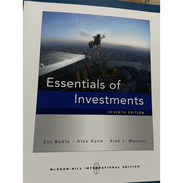 Essentials of Investments #投資學#原文書#成大