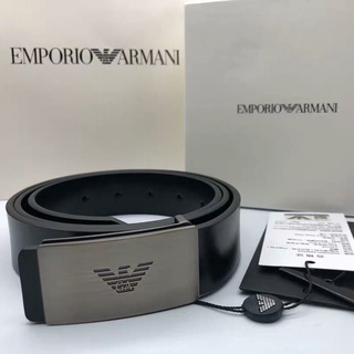 亞曼尼 【熱賣】EA Armani Empor Arman 禮物皮帶時尚男士商務腰帶禮盒