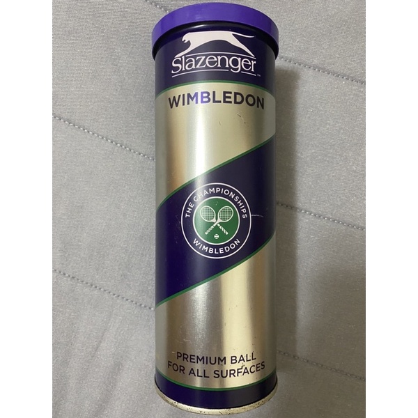 ［全新］2罐合售 英國Slazenger Wimbledon ball 黑豹牌 網球🎾