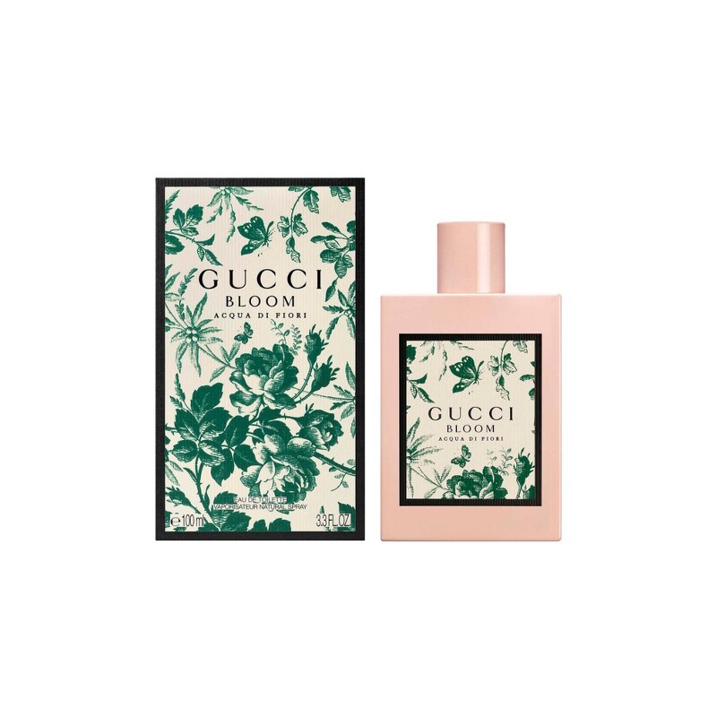 二手幾乎沒用過 Gucci Bloom Acqua di Fiori花悅綠漾女性淡香水