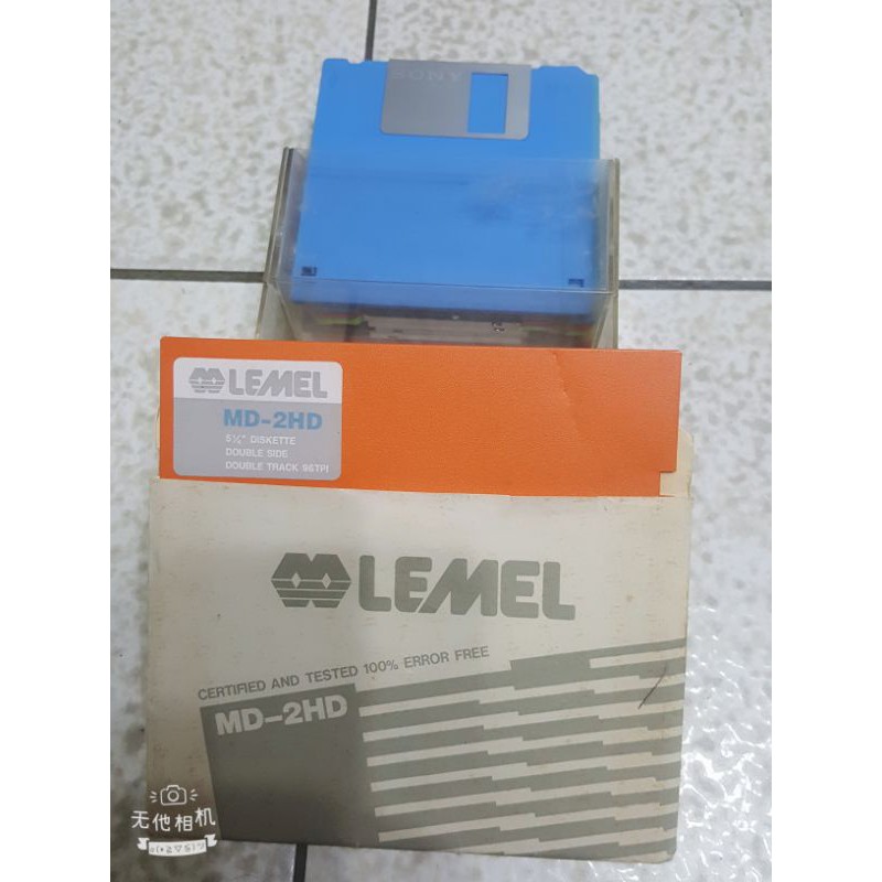 聯強LEMEL MD-2HD 5.25寸磁片 *1 + 3.5寸磁片*9（含SONY）