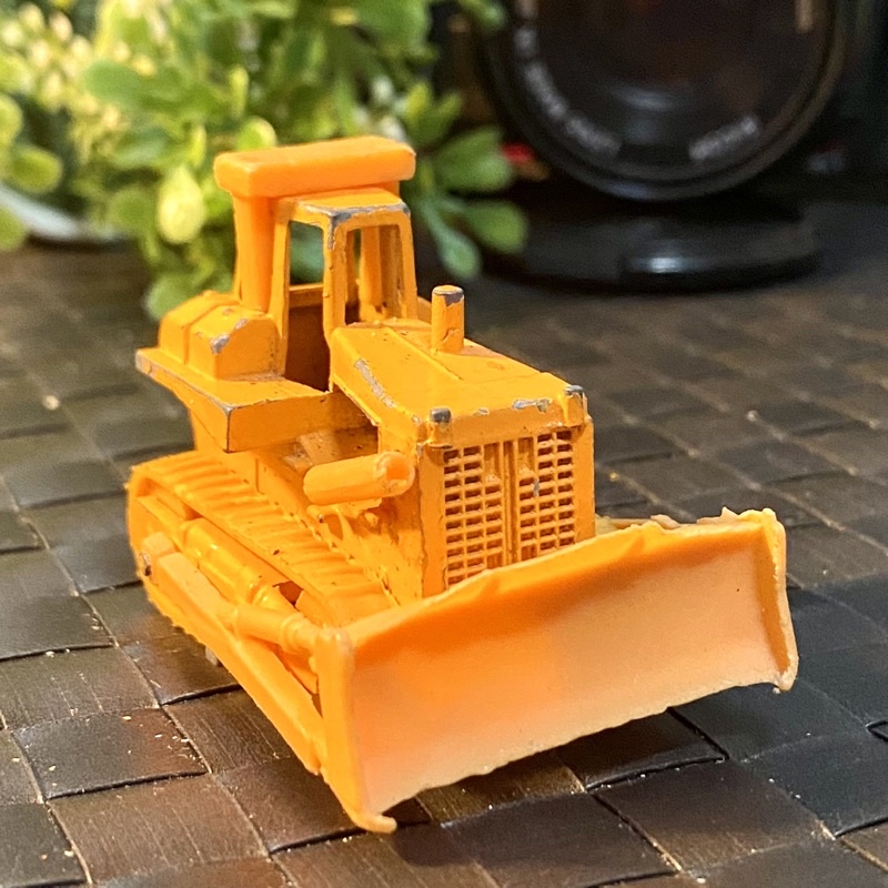 🇭🇰 香港 ZEE Toys 黃色 推土機 P378 Tractor 曳引機 拖拉機 老推土機