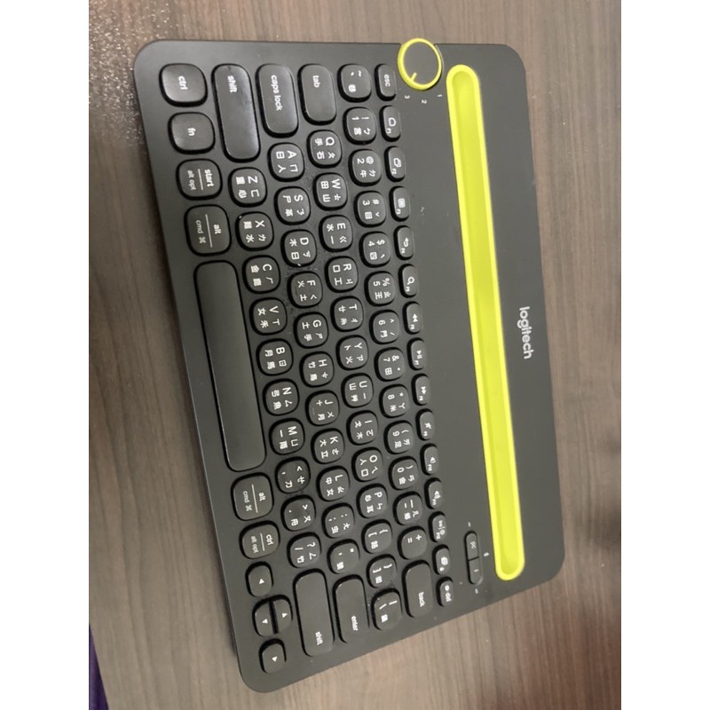 Logi 羅技 K480 藍芽鍵盤 (黑色）8.9成新 附鍵盤膜、保護套