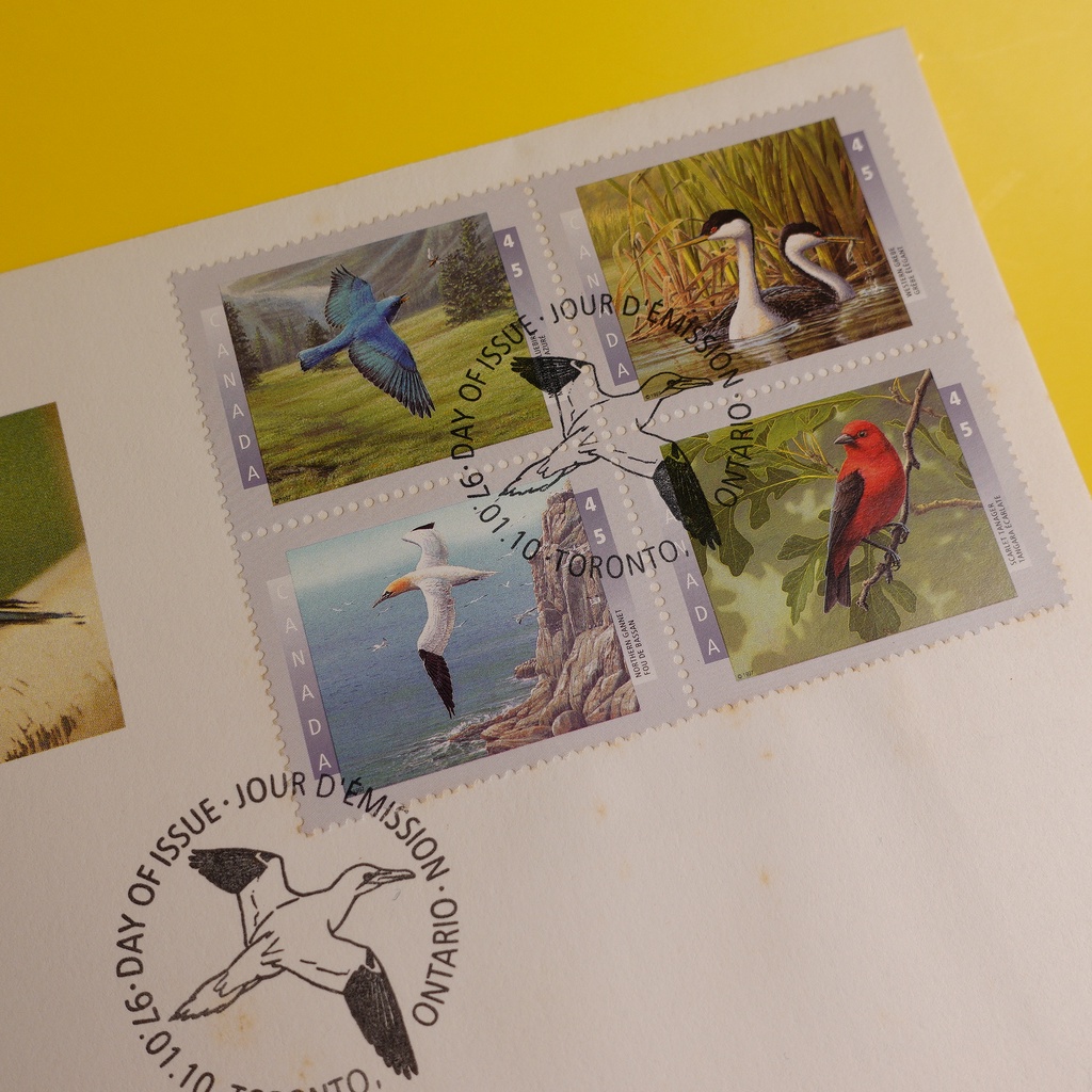 加拿大郵票 首日封 (1997年) 國外郵票