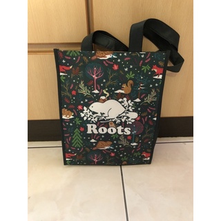 全新Roots品牌週年紀念 動物森林 環保 購物袋 （中）