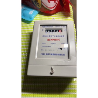 單向 雙向 電子式 電表110[220全新 商品 不可以 退貨 全電壓分電表瓦時器 10(50A)單相三線~租屋 套房