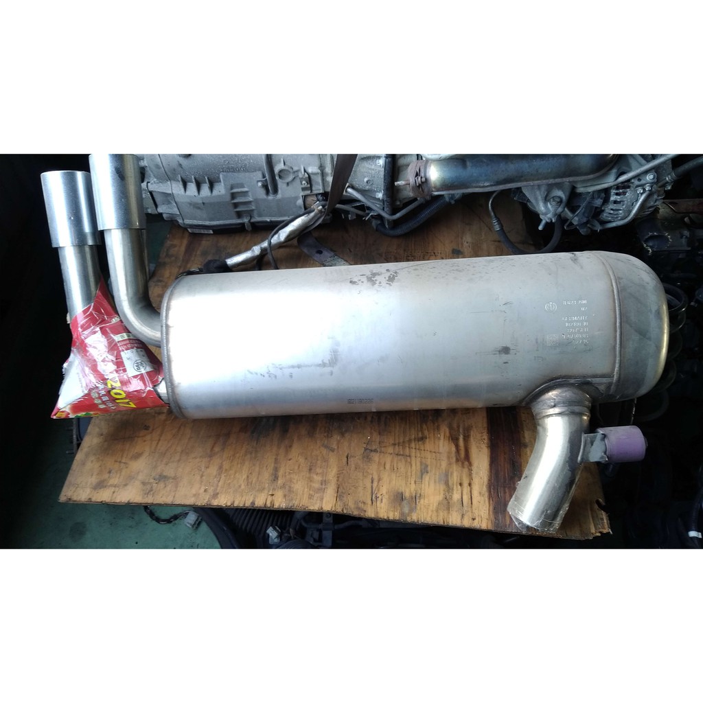 日本外匯bmw F30 原廠排氣管尾段單進雙出二手中古品寶馬f31 F32 F34 330i 430i 蝦皮購物