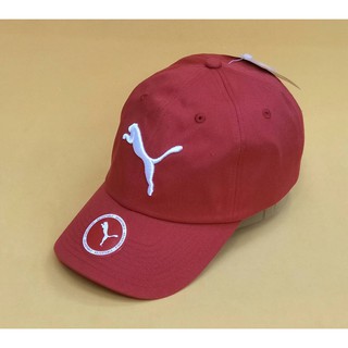 尼莫體育 PUMA 可調式 基本系列棒球帽 運動帽子 老帽 電繡 刺繡 紅色 05291983 直購