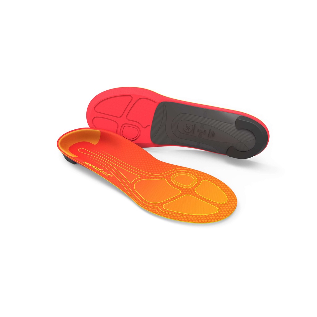Superfeet RUN Pain Relief Max 橘色碳纖路跑鞋墊 足弓支撐/足弓鞋墊 探索戶外