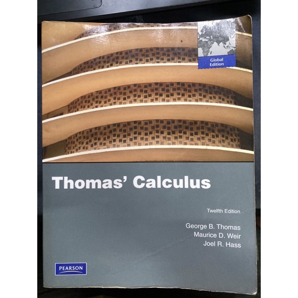 ［二手原文書］微積分 第十二版 Thomas' calculus 12 Edition