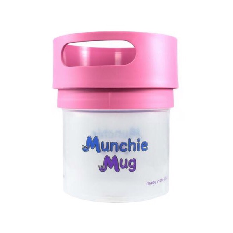 Munchie mug 防漏零食杯 粉色（公司貨）