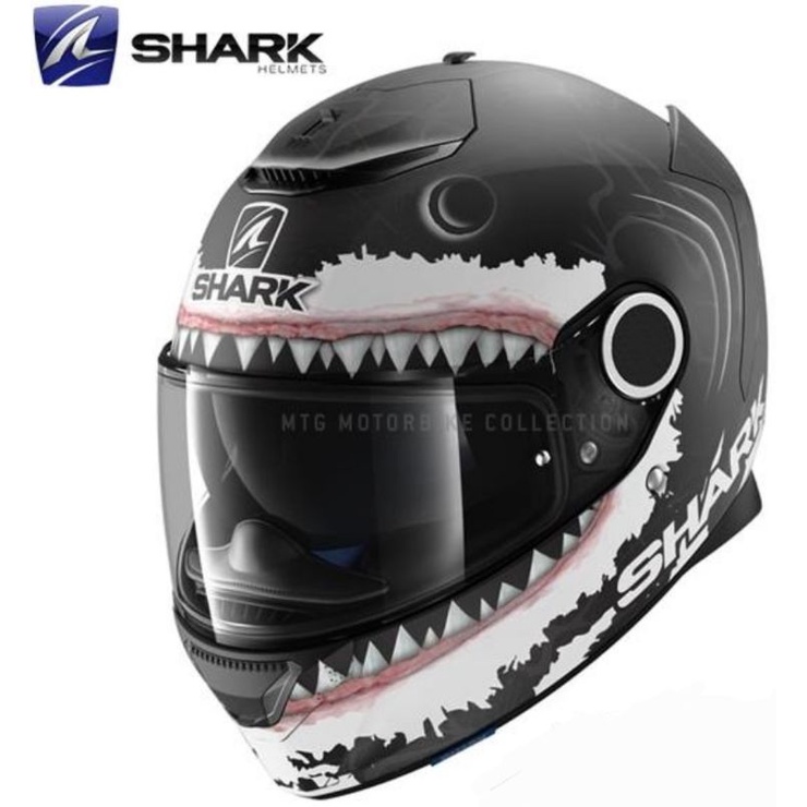 SHARK SPARTAN 全罩 安全帽 大白鯊 鯊魚 二手 機車用品 正品
