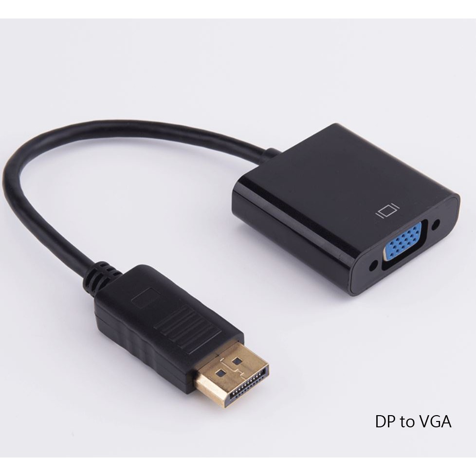 【大媽電腦】新品現貨 DP to VGA 轉接線 轉換器 1080p 螢幕 顯卡 顯示卡 DP轉VGA轉接線