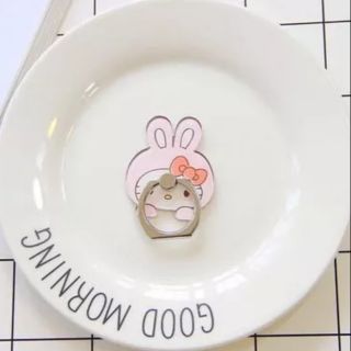 粉色Kitty手機指環支架