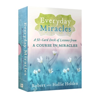 日常奇蹟指引卡,贈中文翻譯｜Everyday Miracles,奇蹟課程金句牌卡,將世界經驗從恐懼轉變為愛【左西購物網】